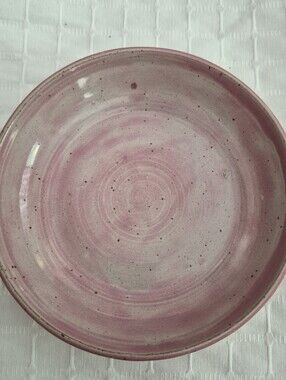 Pink Pottery Plate